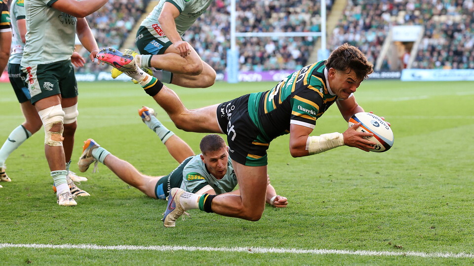 George Furbank of Northampton Saints