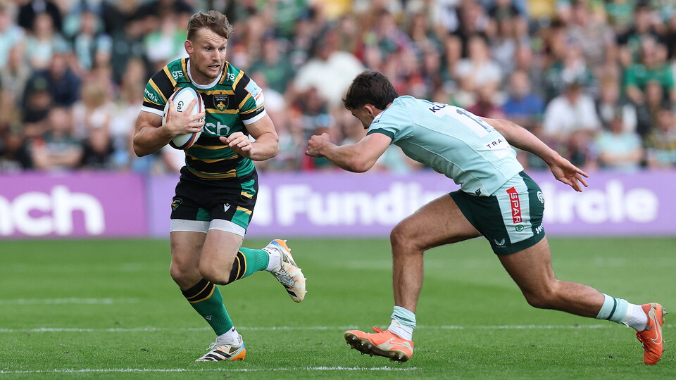 Rory Hutchinson of Northampton Saints
