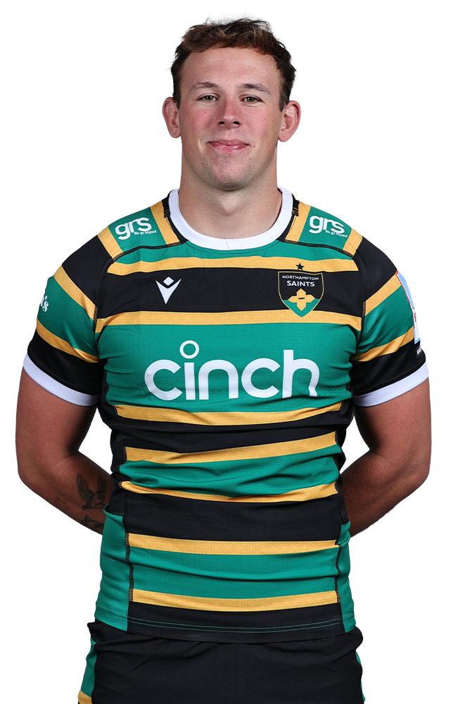 Fyn Brown of Northampton Saints 