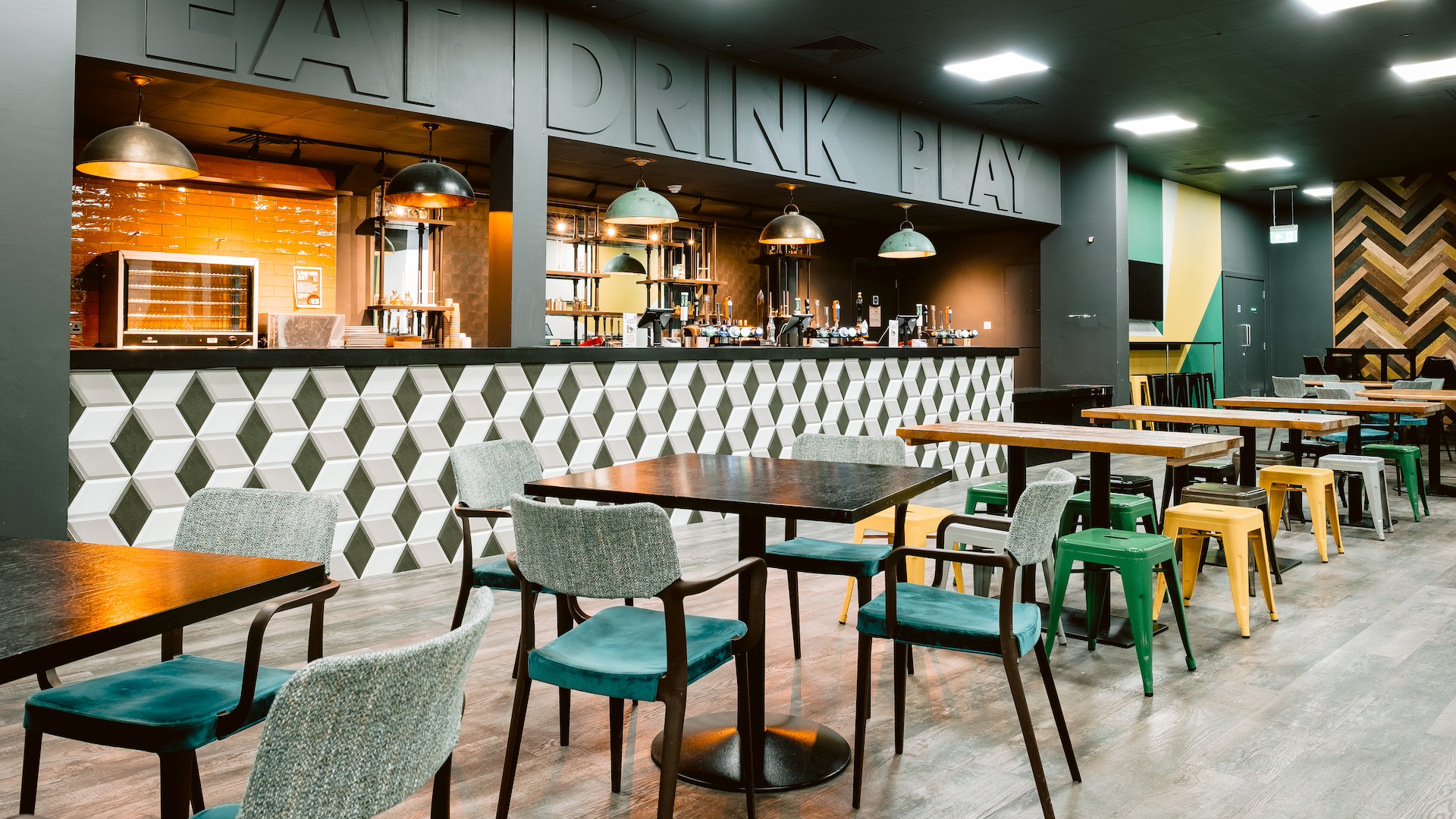 The Captains Bar at cinch Stadium at Franklin's Gardens