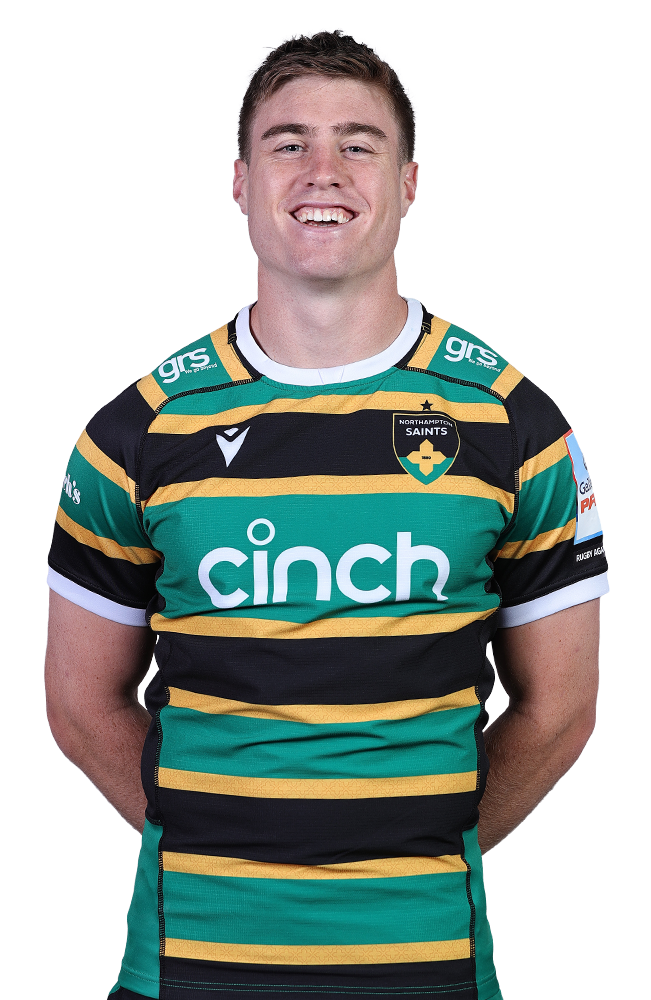 Tommy Freeman of Northampton Saints
