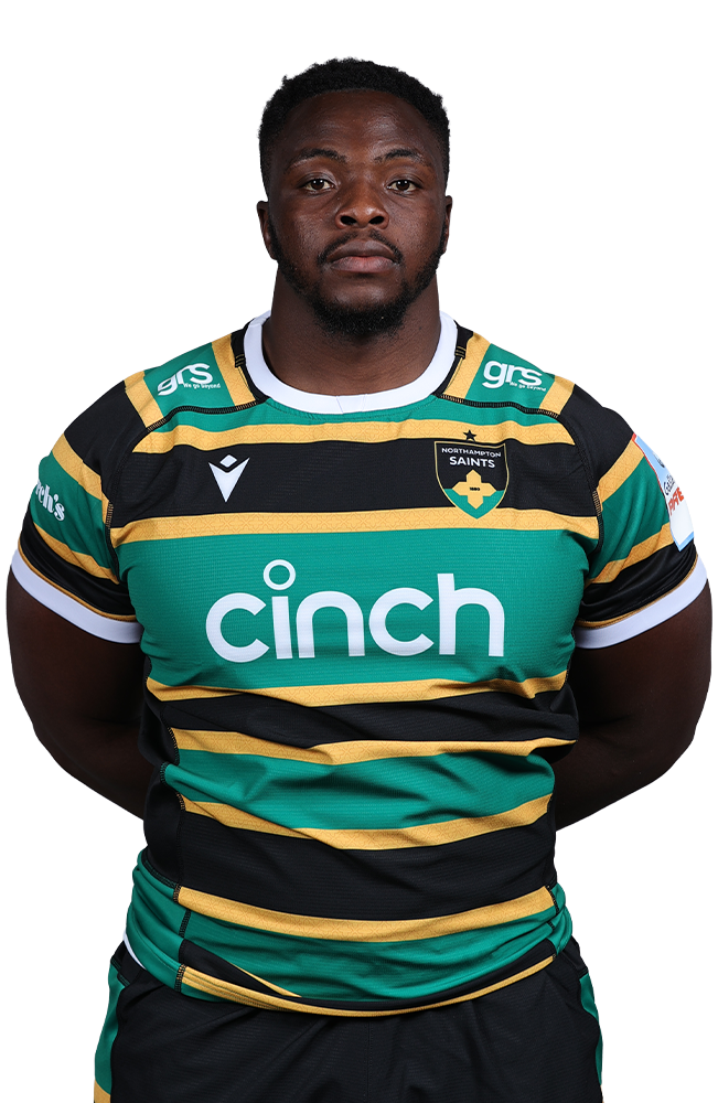 Cleopas Kundiona of Northampton Saints 