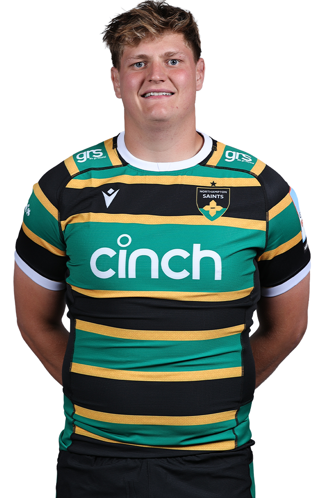 Ed Prowse of Northampton Saints