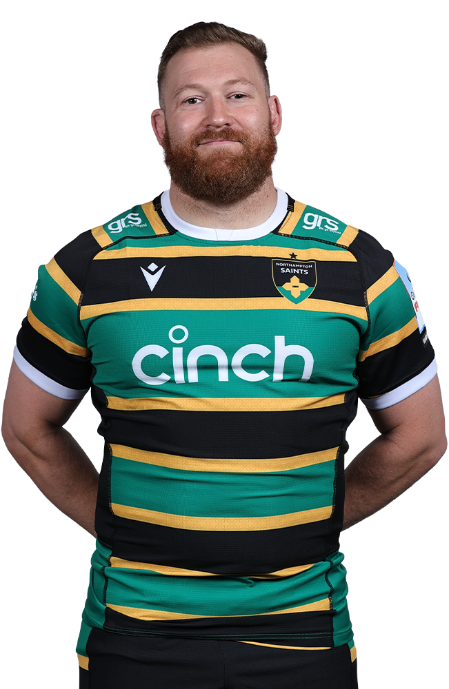 Tom West of Northampton Saints