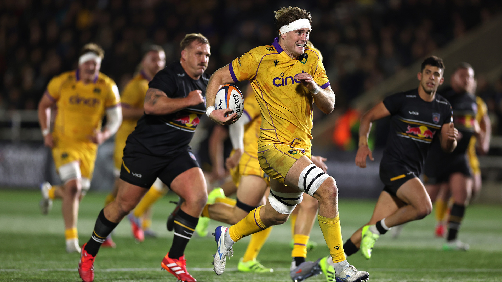 Alex Coles of Northampton Saints