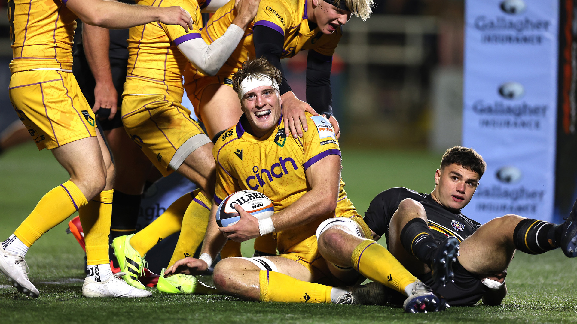 Alex Coles of Northampton Saints