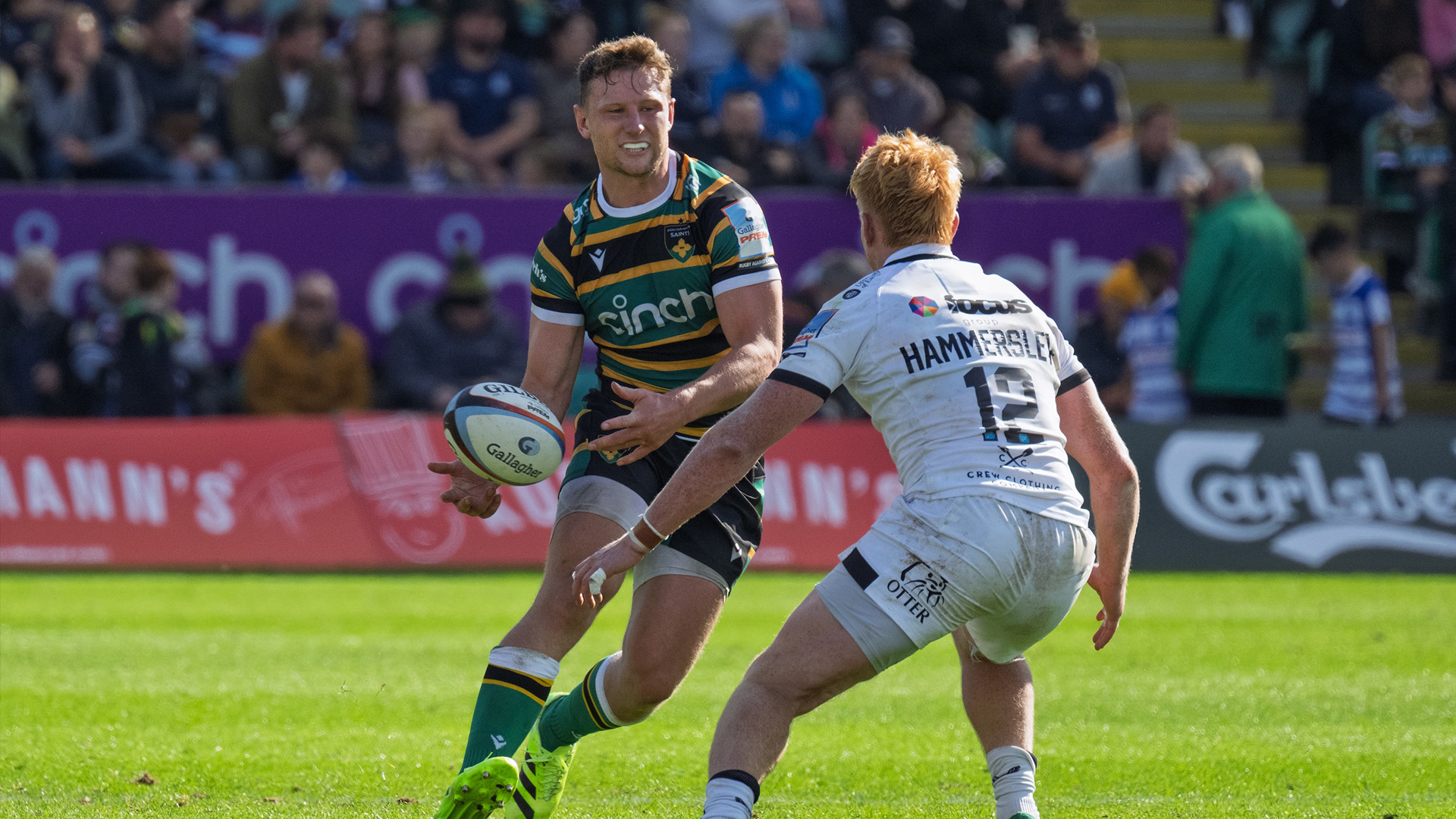 Fraser Dingwall of Northampton Saints
