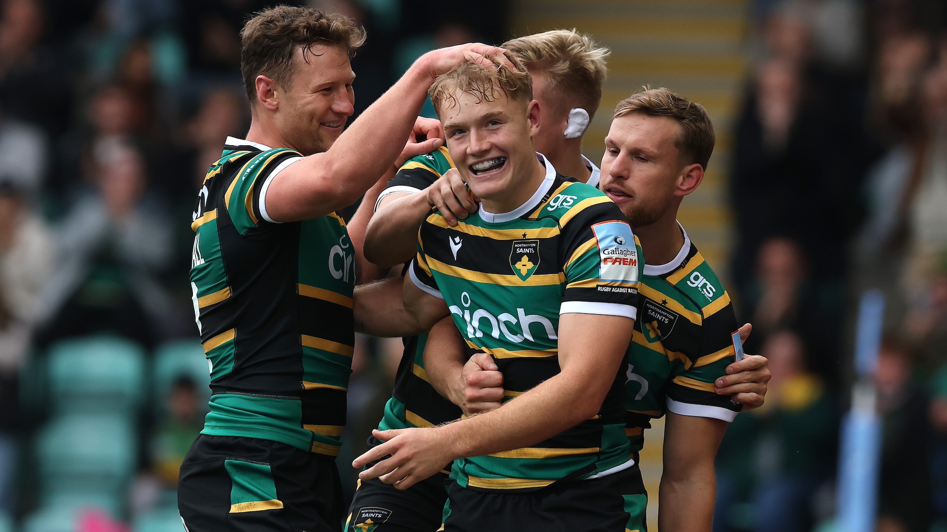 Fin Smith of Northampton Saints