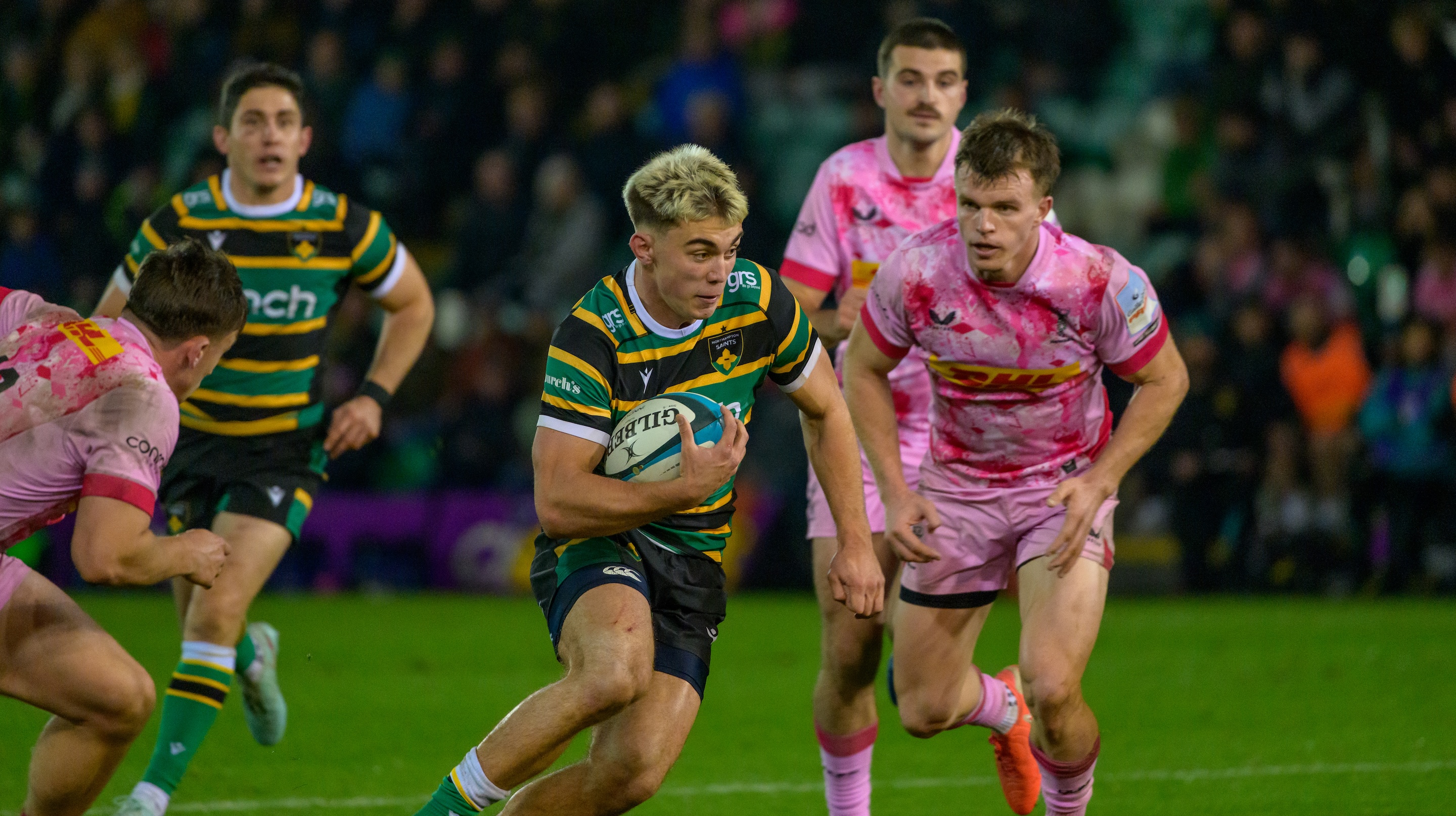 Henry Lumley of Northampton Saints.