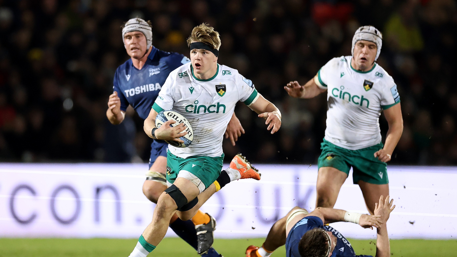 Henry Pollock of Northampton Saints