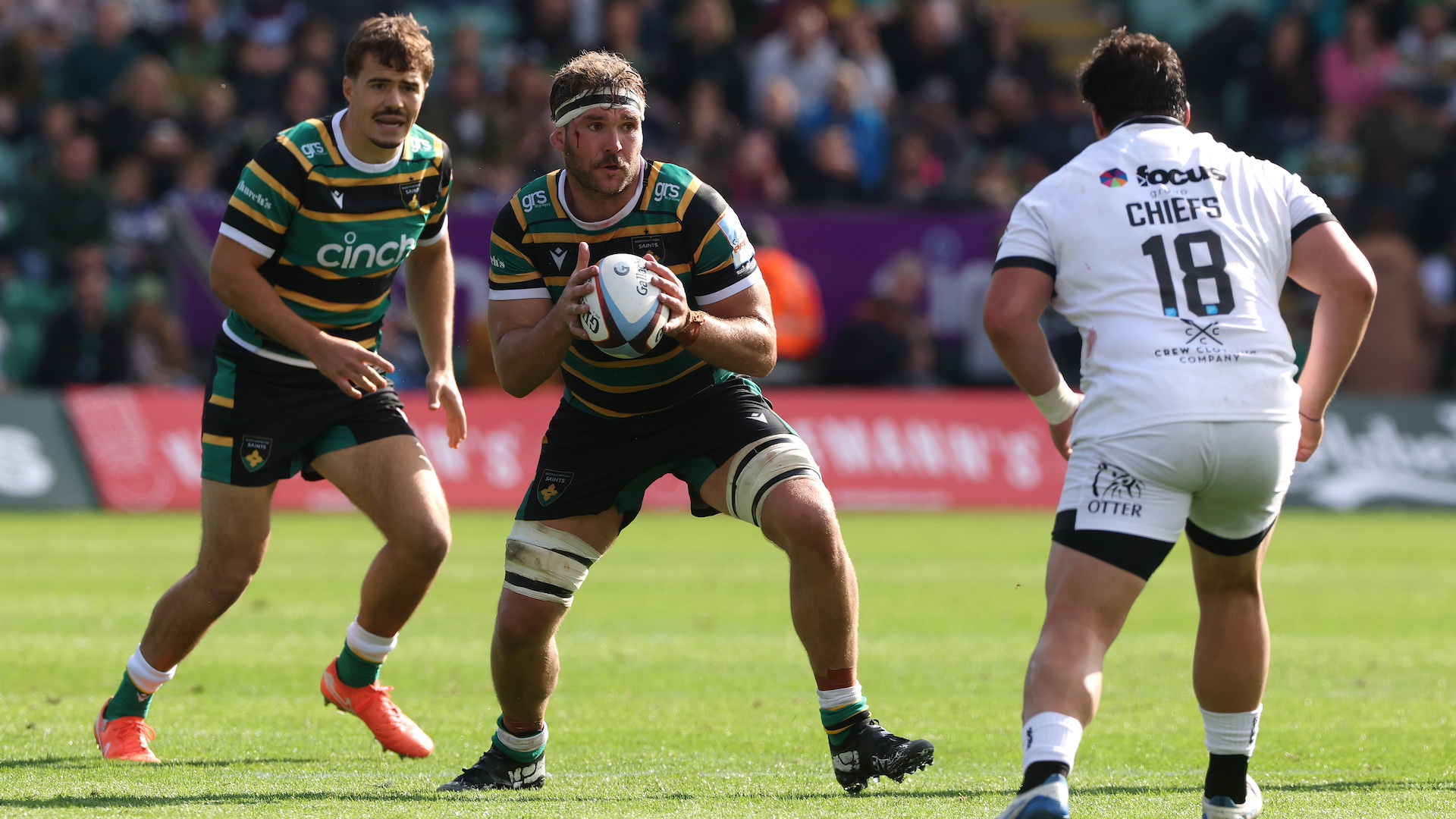 Angus Scott-Young of Northampton Saints