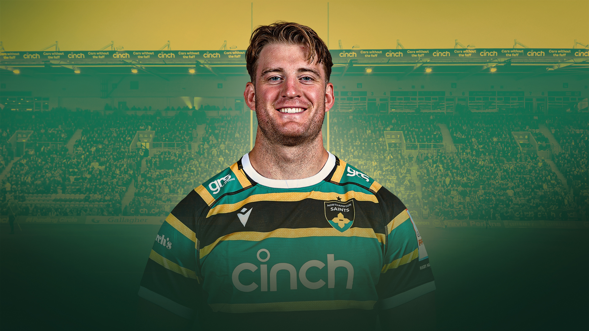Alex Coles of Northampton Saints