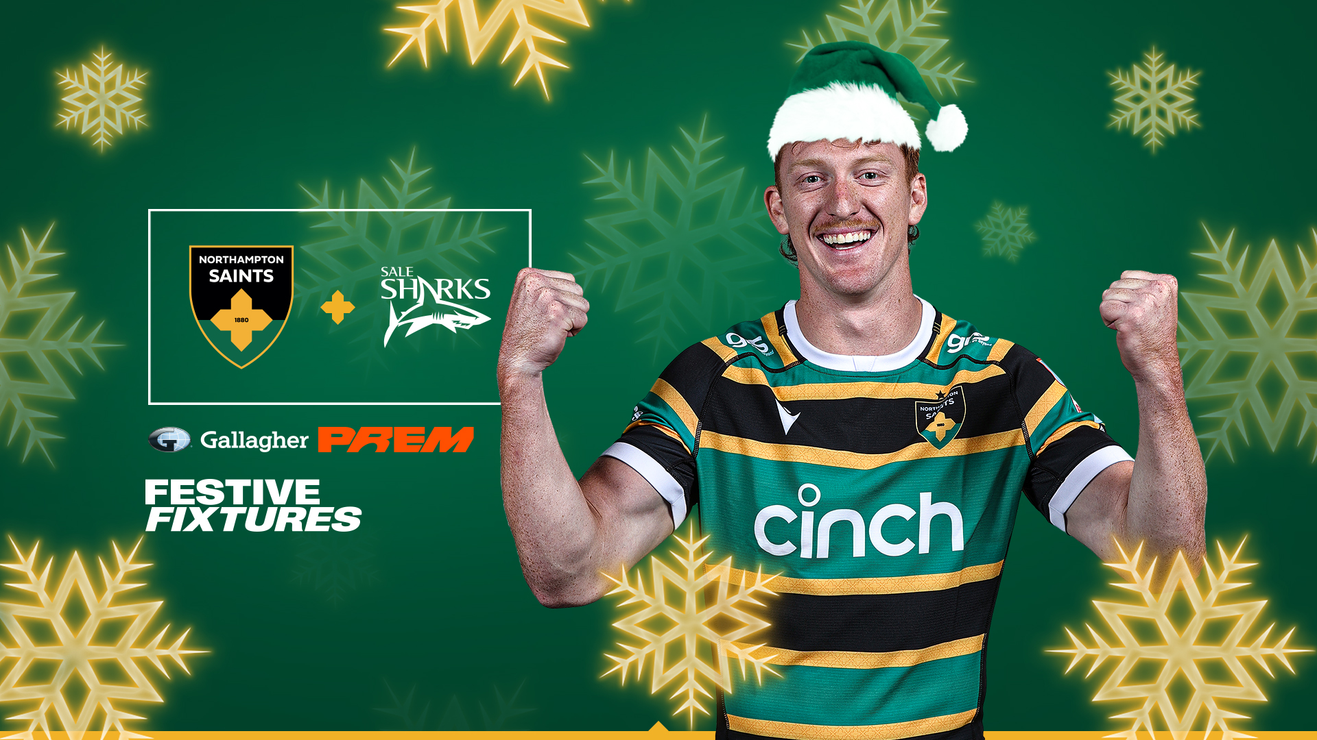 Saints vs Sale: Tickets on sale!