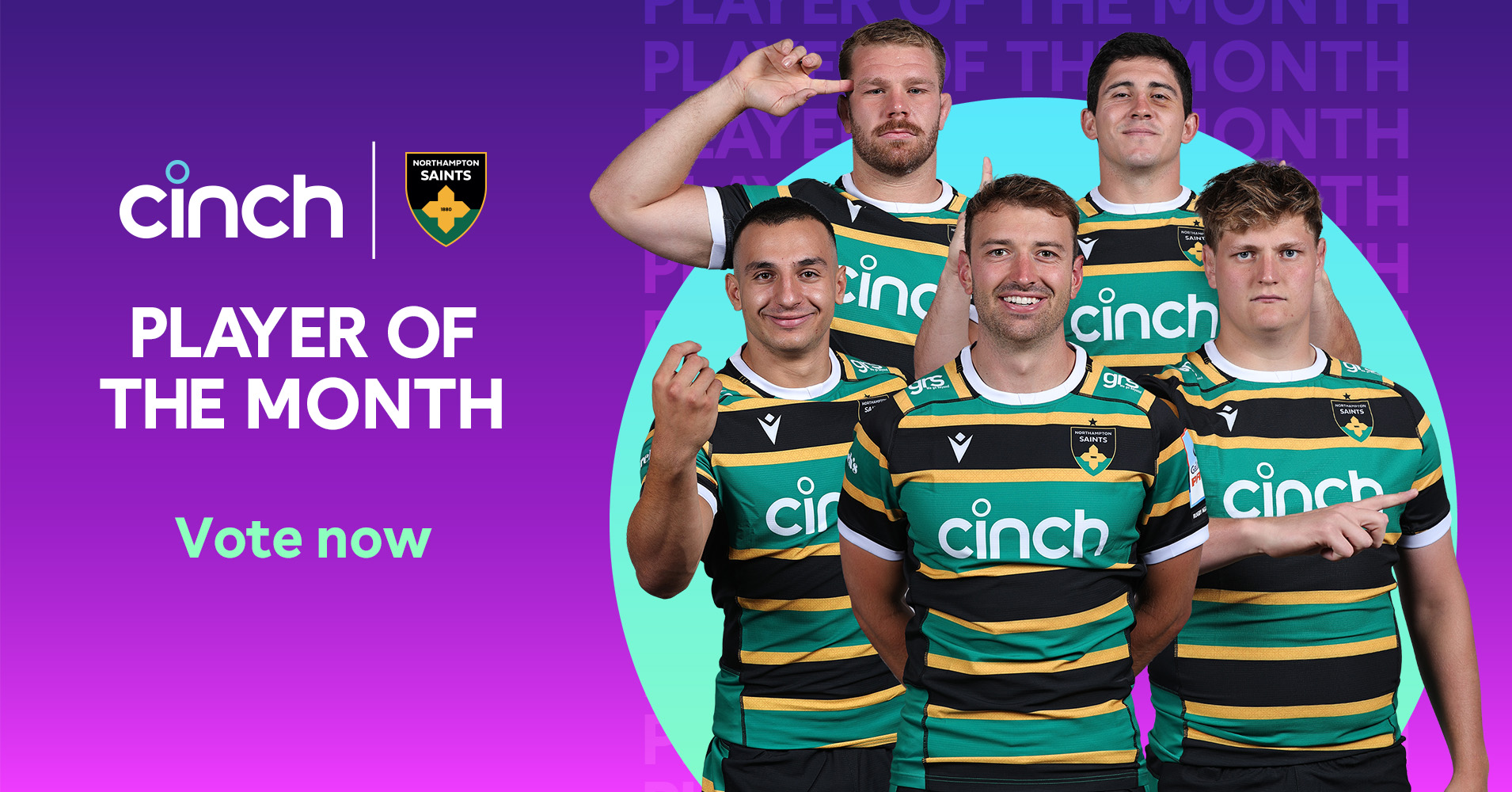 Vote now for your cinch Player of the Month for September and win ...