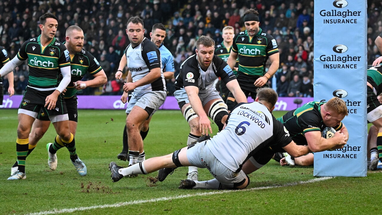 Match Report: Northampton Saints 61-0 Newcastle Falcons | Northampton ...