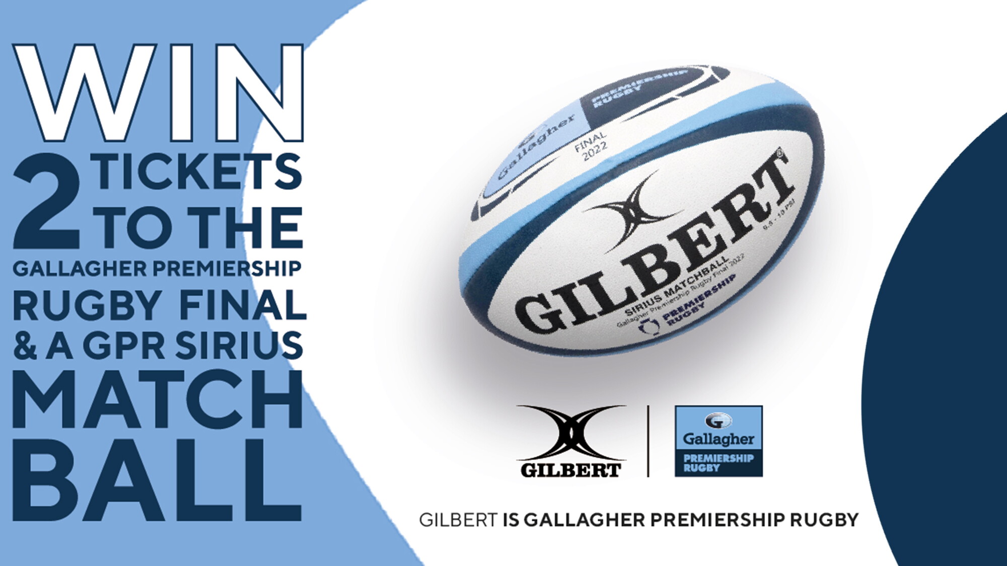 WIN a Gallagher Premiership Rugby match ball plus two tickets to the ...