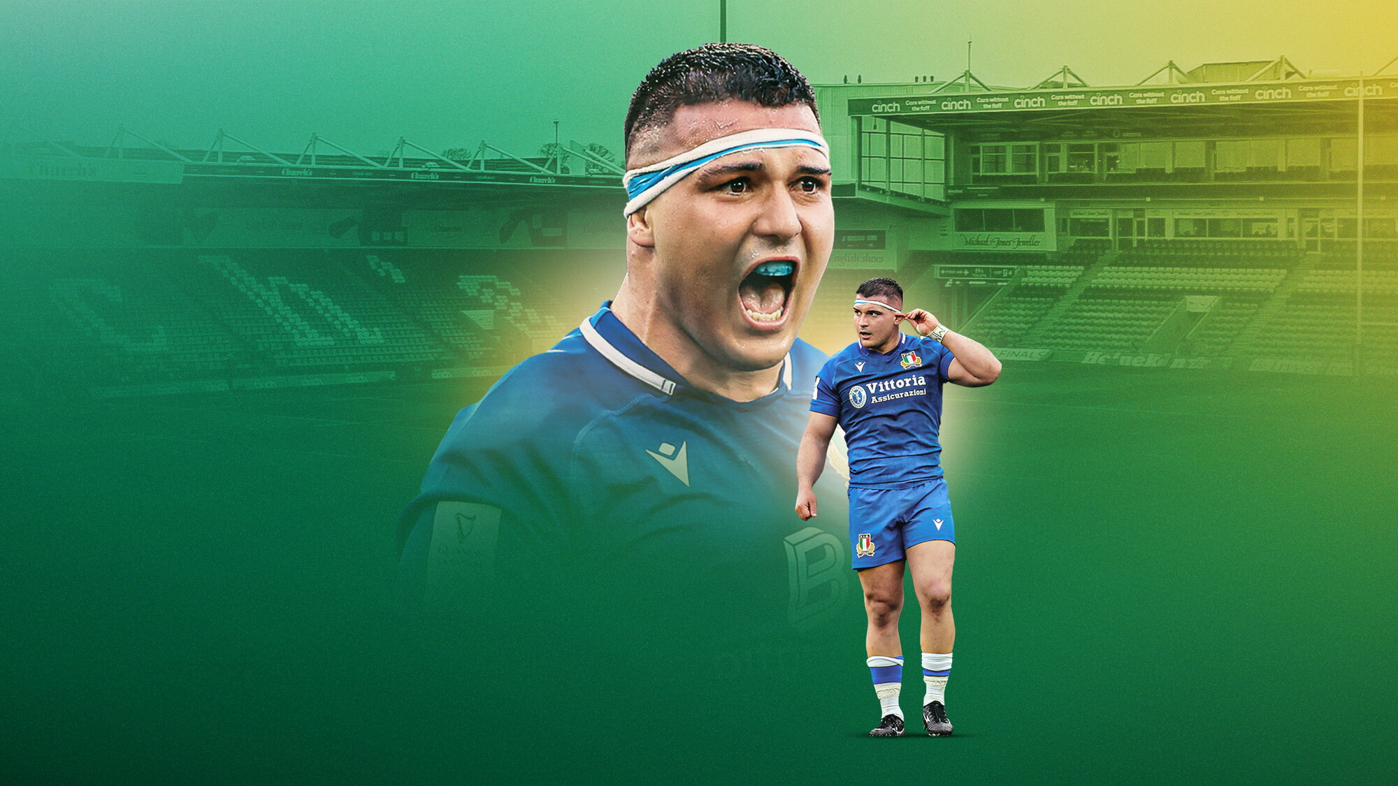Saints sign Italy prop Danilo Fischetti | Northampton Saints