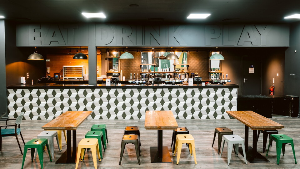 The Captains Bar at cinch Stadium at Franklin's Gardens