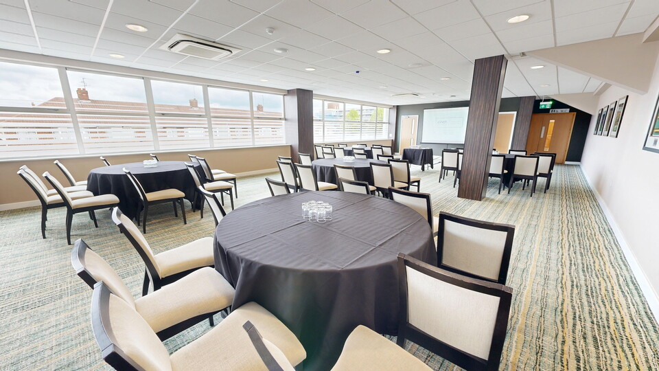 The Directors Lounge at cinch Stadium at Franklin's Gardens