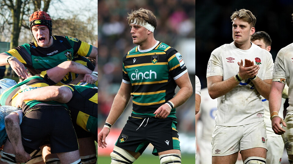 Alex Coles of Northampton Saints