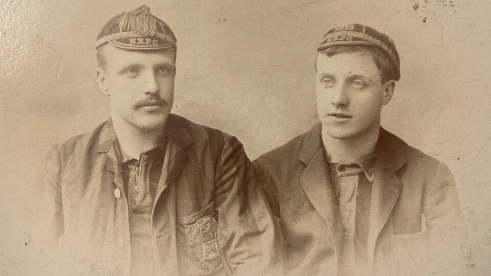 Billy and Tim Kingston of Northampton Saints