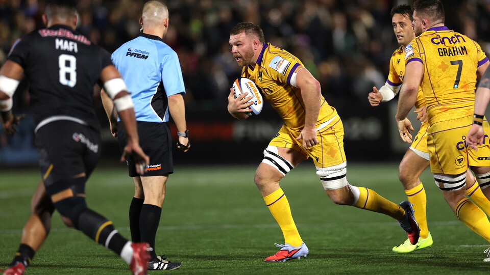Callum Chick of Northampton Saints