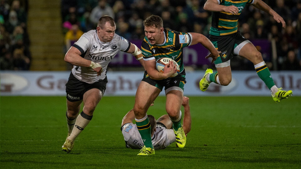 Fraser Dingwall of Northampton Saints