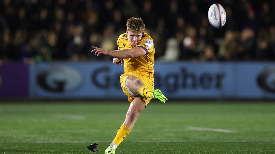 Fin Smith of Northampton Saints