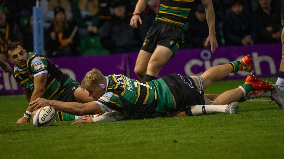 Tom Pearson of Northampton Saints