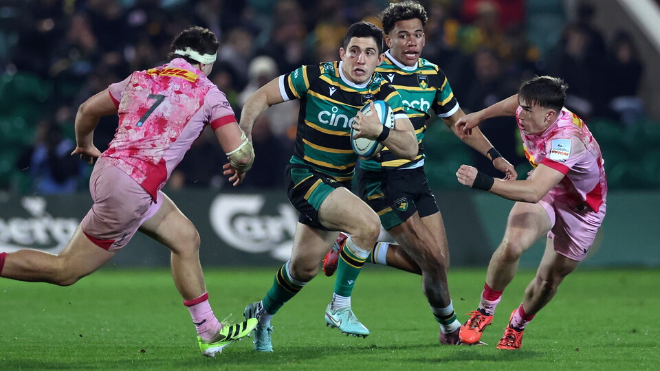 Anthony Belleau of Northampton Saints