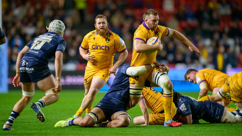 Callum Chick of Northampton Saints