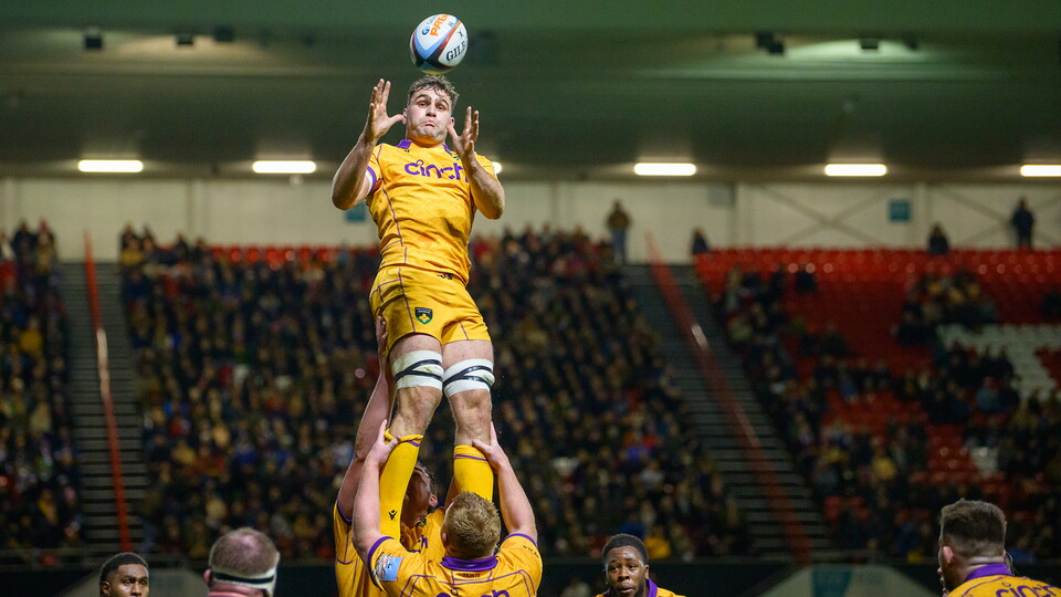 Josh Kemeny of Northampton Saints