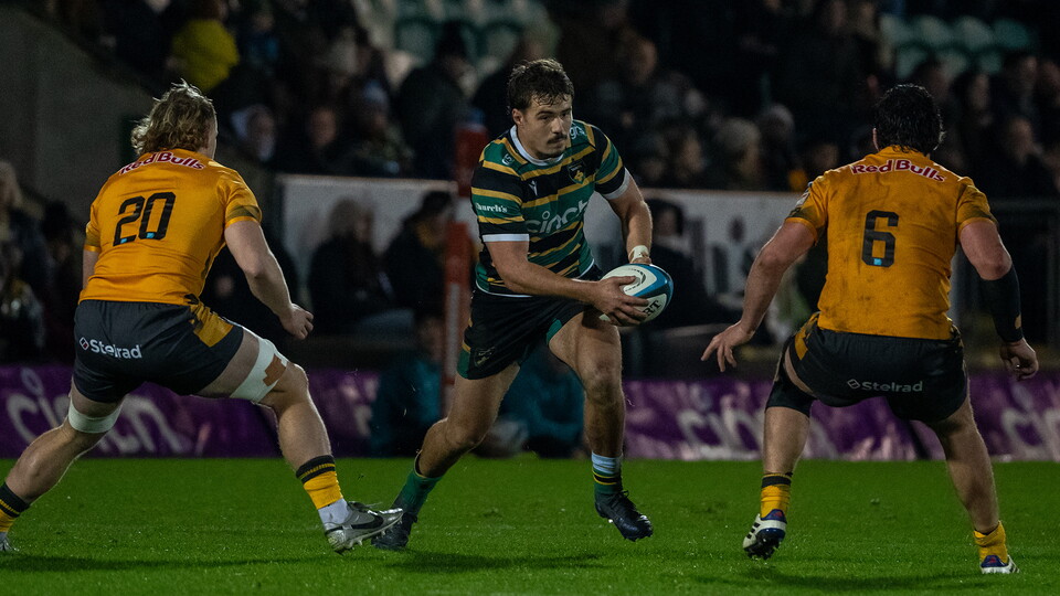 Toby Thame of Northampton Saints 