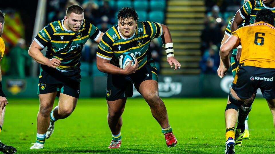 Sonny Tonga’uiha of Northampton Saints