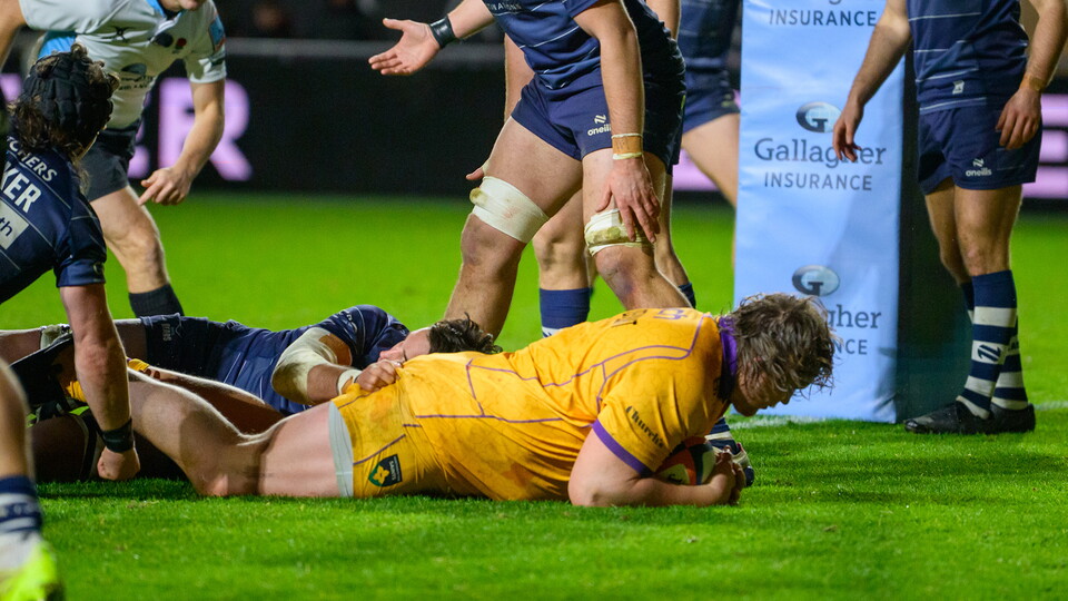 JJ Van Der Mescht of Northampton Saints