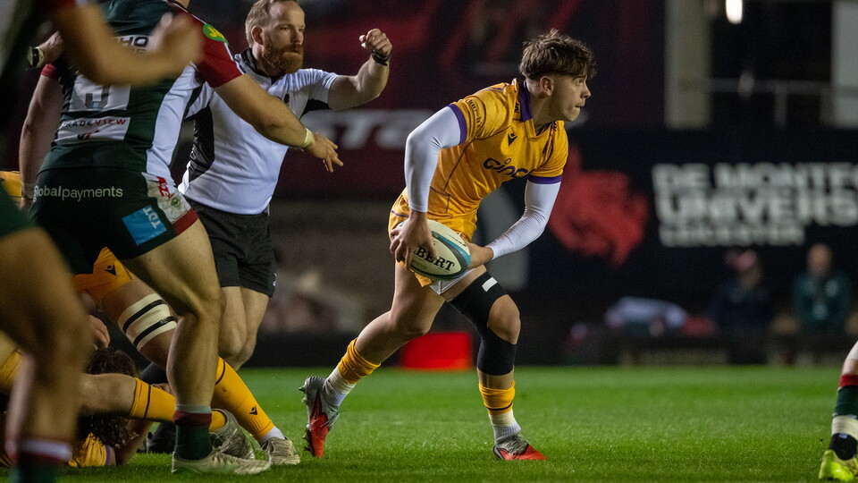 Jonny Weimann of Northampton Saints