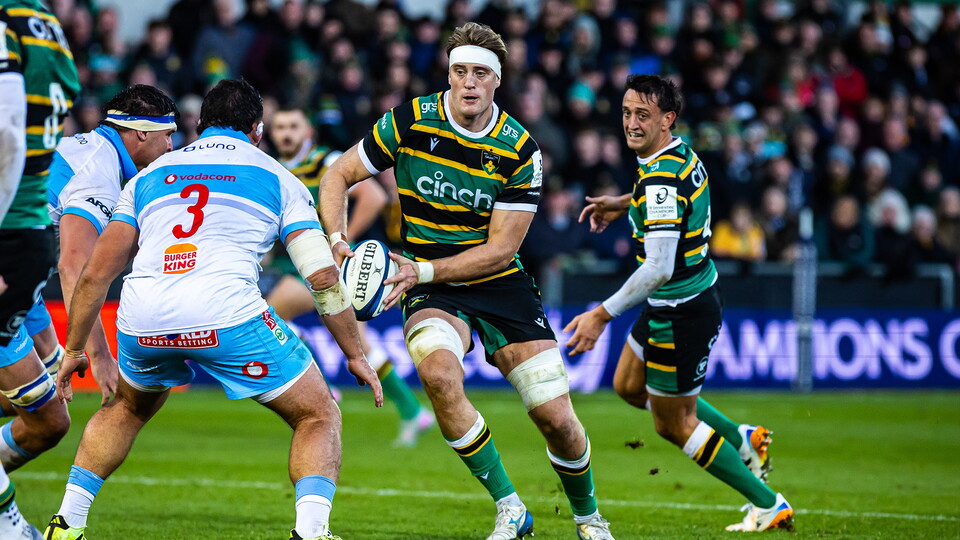 Alex Coles of Northampton Saints