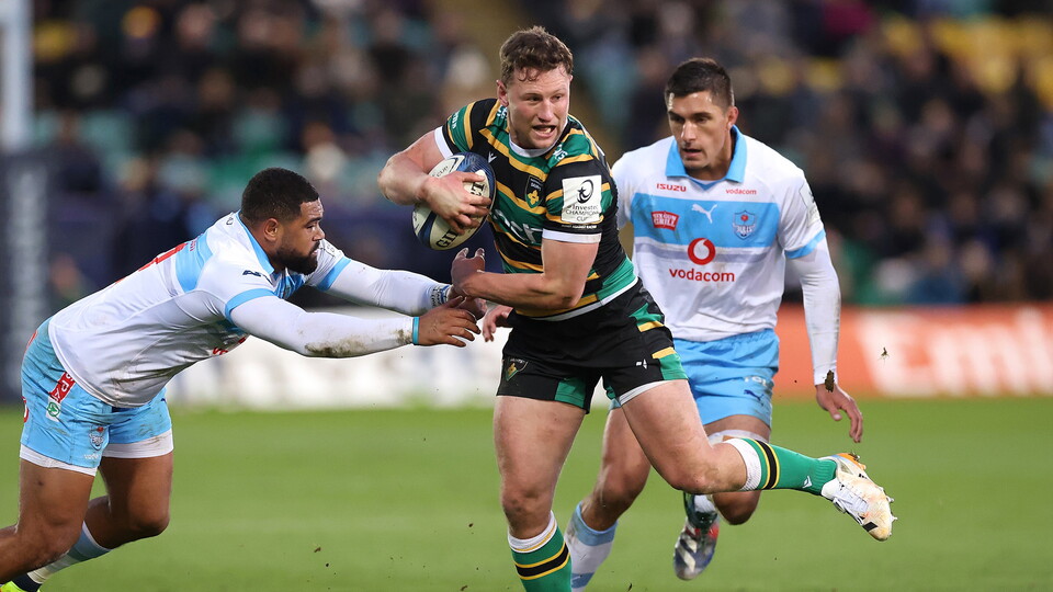 Fraser Dingwall of Northampton Saints