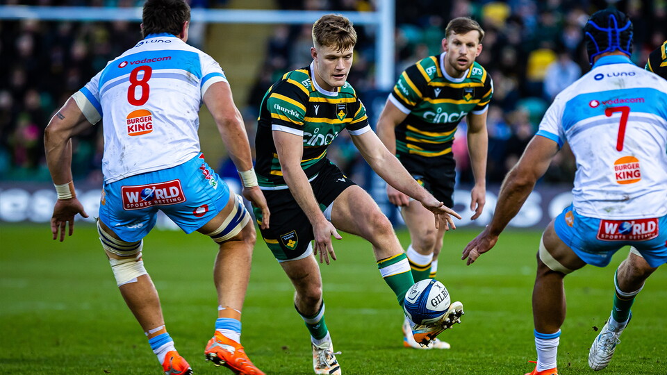Fin Smith of Northampton Saints