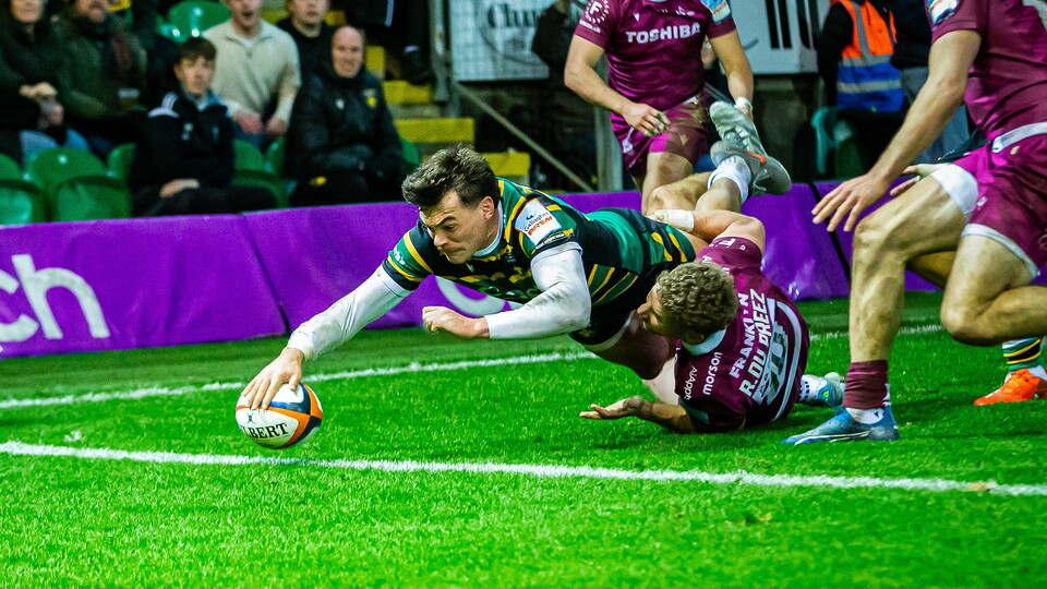 George Furbank of Northampton Saints