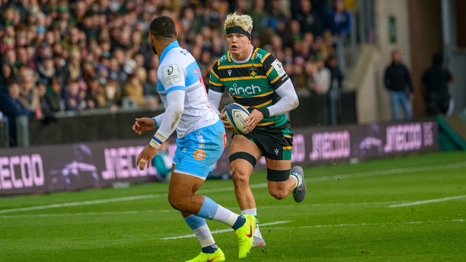 Henry Pollock of Northampton Saints