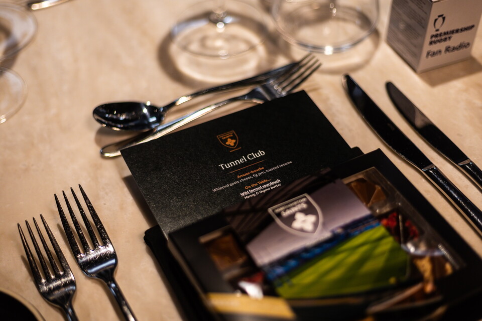 Tunnel Club at Northampton Saints.