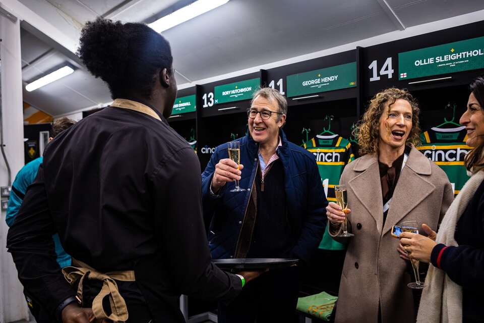 Tunnel Club at Northampton Saints.