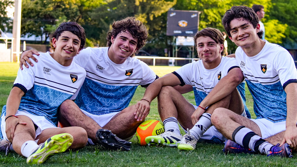 Northampton Saints Community Team recently visited Argentina to coach local youngsters.