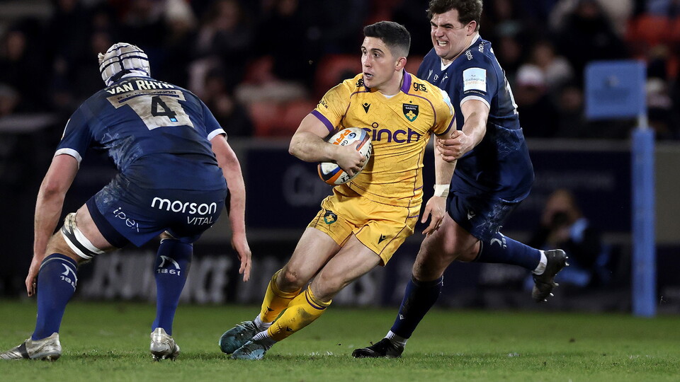 Anthony Belleau of Northampton Saints