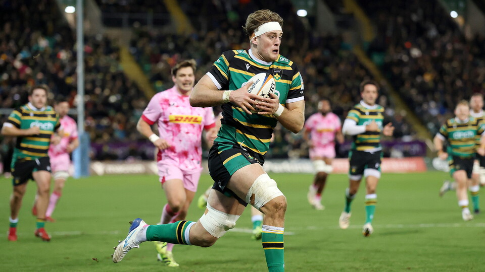 Alex Coles of Northampton Saints