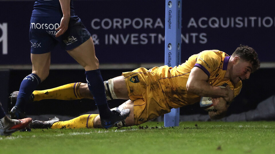 Josh Kemeny of Northampton Saints 