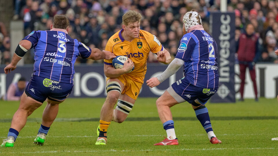 Tom Pearson of Northampton Saints