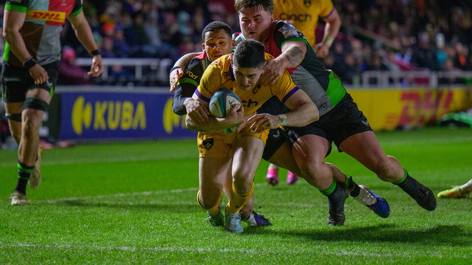 Anthony Belleau of Northampton Saints 
