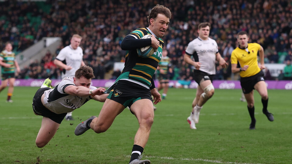 James Ramm of Northampton Saints 